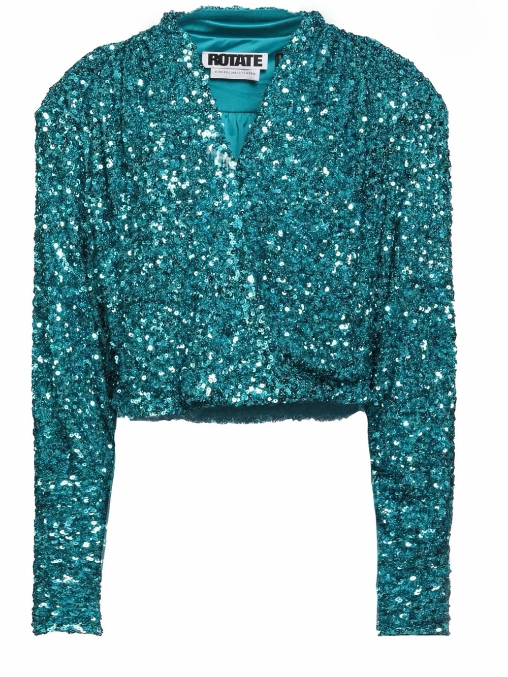 ROTATE Birger Christensen Aurelia Sequin Top
